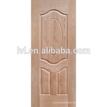 Natural teak HDF moulded door skin